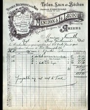 AMIENS (80) TOILES SACS BACHES