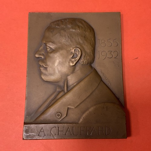 Médaille bronze signée - médaille,