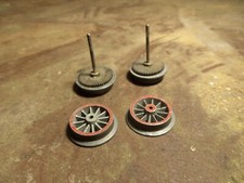 Hornby Meccano 2 essieux roues motrices loco avant guerre TBE pignons de 26 mm