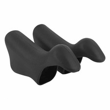 Repose mains velo compatible shimano ultegra di2 6770 caoutchouc noir (paire)