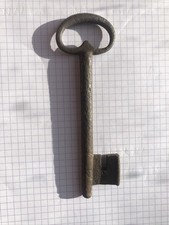 137mm Ancienne Clé en Fer Forgé 17ème,Clef, Antique Key
