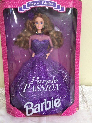 1995 barbie purple - purple, passion
