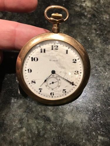 Antique elgin pocket watch - antique,