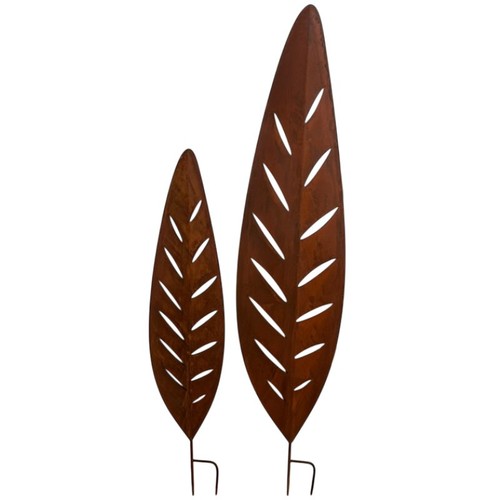 Ensemble tuteurs feuilles de - feuilles,