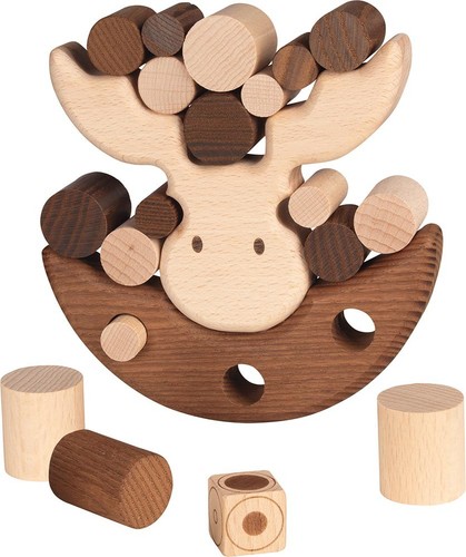 Jeu adresse bois naturel - jeu, d'adresse