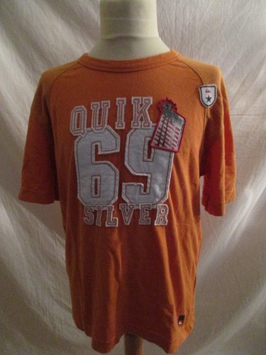 Shirt quiksilver orange - t-shirt,