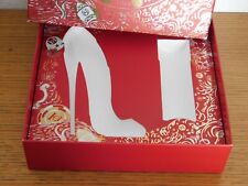 coffret vide CAROLINA HERRERA flacon CHAUSSURE parfum BOITE boitier carton BOX
