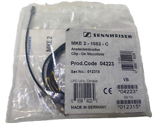 Sennheiser MKE 2-1053-C MKE 2, Connecteur Pour SK1053/SK1083, Noir