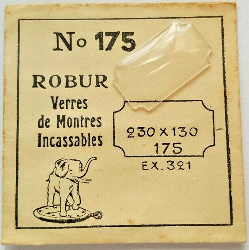 Verre robur plexi - n°, 175