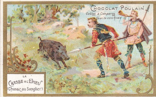 Chromo chocolat poulain - chromo,