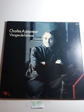 visage de l'amour charles aznavour - disque vinyle 33 tours / en bon état 
