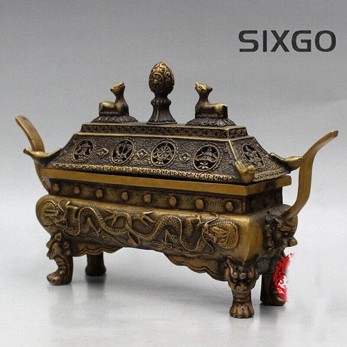 Vintage decorated old bronze - vintage,
