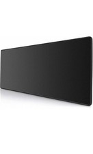 Large Gaming Mouse Pad Non-Slip Base Waterproof for Office & Home Use Black