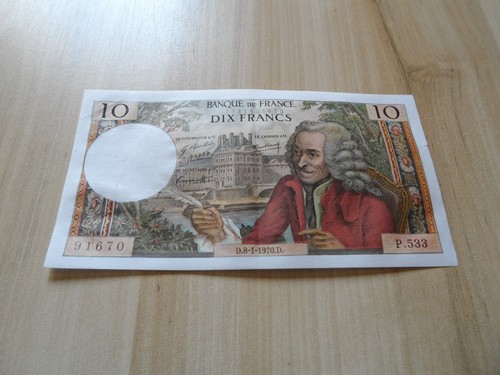 France billet francs - billet, 10