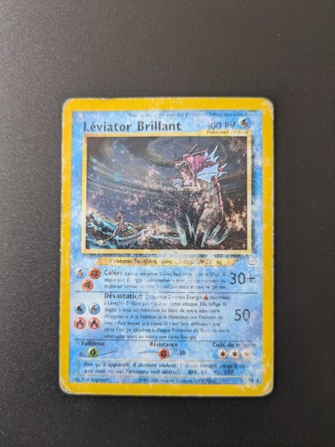 Carte pokémon léviator - carte,