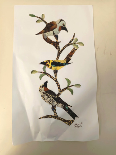 Tableau ailes papillons - tableau, en