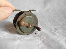 Ancien moulinet pêche à la mouche français 6,5 cm avec tambour 4,5 cm années 30 à restaurer