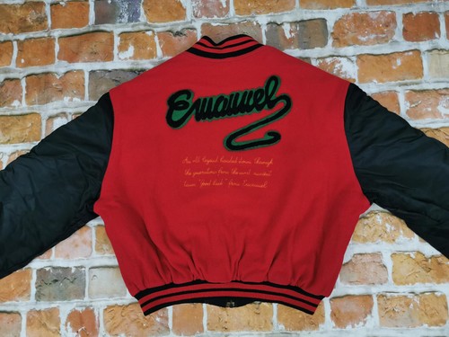 Emanuel varsity bomber - bomber, vintage