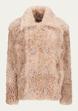 Femmes Veste de Peau Mouton