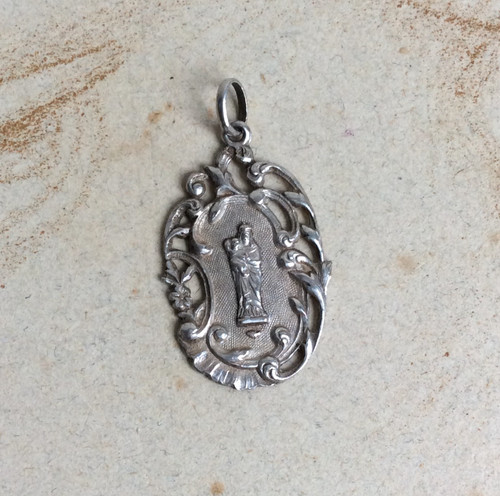 Médaille argent souvenir - médaille, de