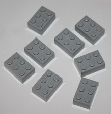 8 x Lego MdStone Brick 2x3 ref