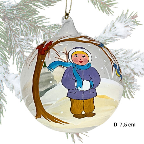 Boule noël verre - boule,