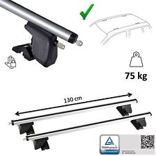 Barres de toit en Aluminium pour Peugeot 807 02-07 (points de fixation)