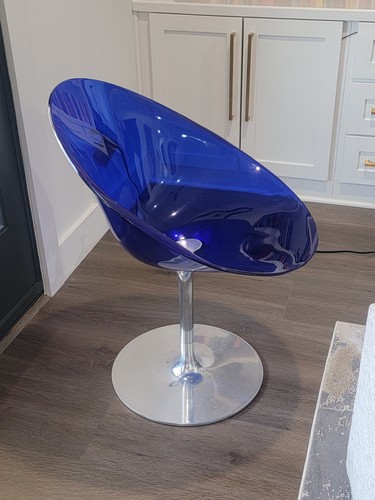 Kartell eros blue chair - eros,