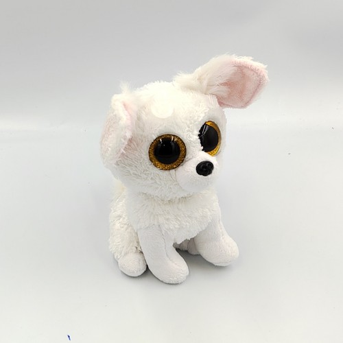 Peluche chien blanc phoenix - phoenix, ty