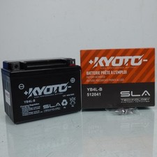 Batterie SLA Kyoto pour Scooter Piaggio 50 Zip 2T 2008 à 2018 YB4L-B SLA / 12V