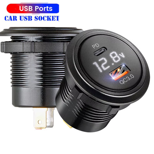 Chargeur voiture 12v 24v usb - chargeur,