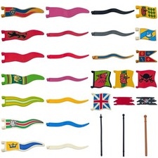 Playmobil drapeaux mâts