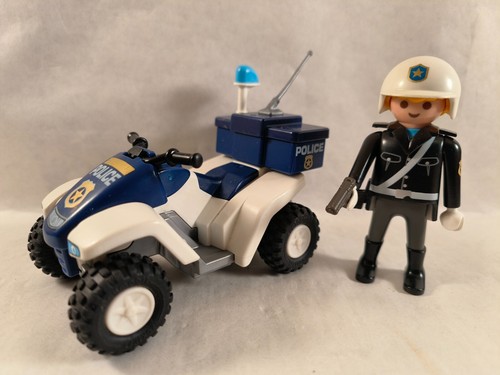 Sympa quad police playmobil - police,