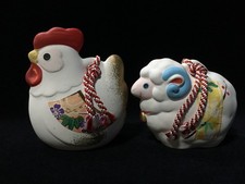 F1401 Poule Et Mouton En