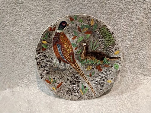 Assiette plate faience gien - assiette,