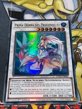 CARTE Yu Gi Oh PRIMA DONNA DES PROFONDEURS ETCO-FR042 1ère éition