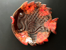 Poisson rouge et brun /Coupe