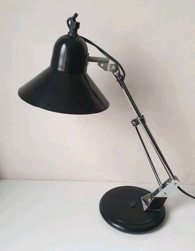 Lampe metal articule - metal, vintage