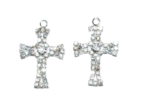 24x32mm rhinestone crystal - 12,