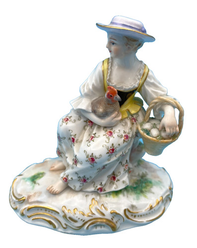 Beautiful meissen cross swords - beautiful,