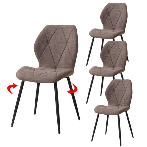 Chaises salle à manger - 4x,
