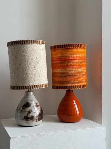 Paire lampes céramique - de, en
