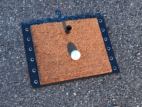 Golf practice grass - practice,