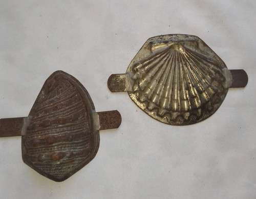Ancien moules chocolat - -,