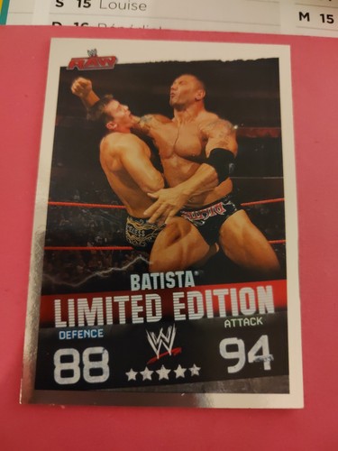 Batista limited édition - Édition, carte
