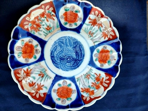 Bel assiette porcelaine - ,