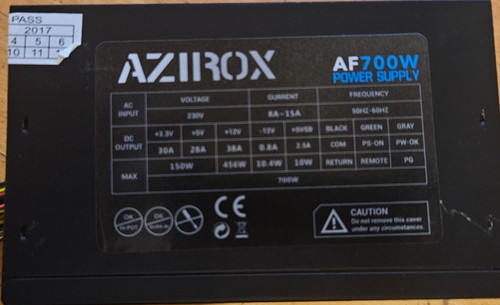 Alimentation azirox af700w - azirox,