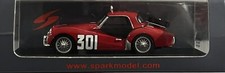Spark 1/43 S1408 Triumph TR3A #301 Monte Carlo Rally 1960 Gretener Thuner
