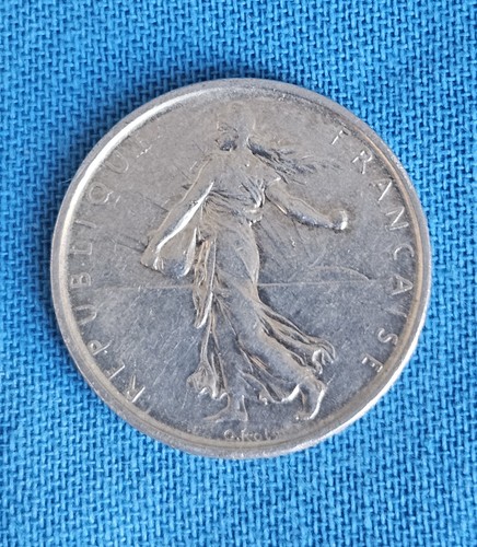 Pièce francs argent - 5,