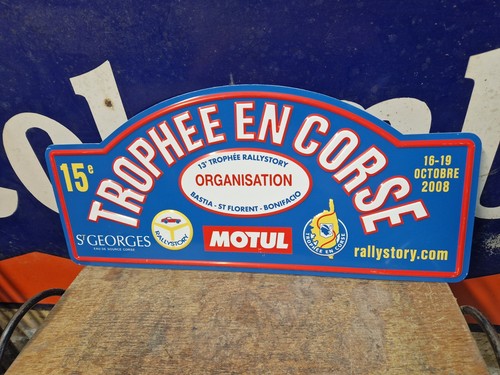 Plaque rallye ème - rallye, 15